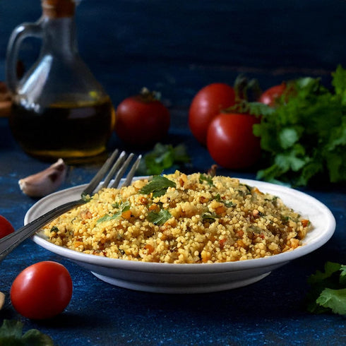 21.16 oz (1.3Lb) 0.5g 143 Crispa Premium Quality Tri-Color Israeli Couscous - | Natural Product of Israel | No