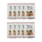 ZEESOON Squid Over Flower Korea Seasoned Dried Squid Snack Original 15g (Slice, Pack