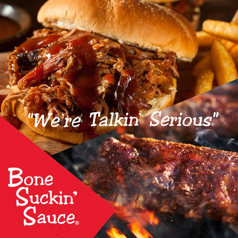 (2 Count, Bone Suckin' Sauce Mustard, Non GMO, Gluten and Fat Free, Great Tasting Condiment Variety)