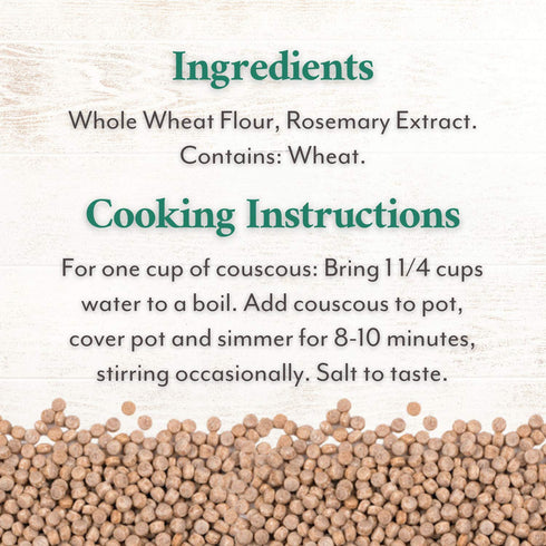 5-Pound Roland Foods Whole Wheat Israeli Couscous, Toasted Pasta, Specialty Imported Food, Bag