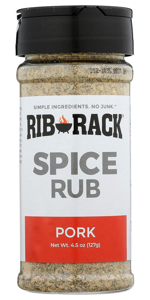 Rib Rack Dry Spice Rub - Pork, 4.5 oz. - Meat Seasoning