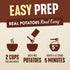 100% 4 4.6 (Pack 10) Idahoan Loaded Baked +Protein Mashed Potatoes, Naturally Gluten-Free, Real Idaho Potatoes