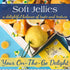 (12.35 Oz 350g Perle di Sole Candy from Italy - Italian Fruit Jelly Candy - Orange & Lemon Soft Candy Individually