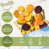 Packed 3 LBS) NUTS U.S. - Vegetable Chips | Sea-Salted | All Natural | Delicious and Fresh | Bulk Chips | in a Heavy
