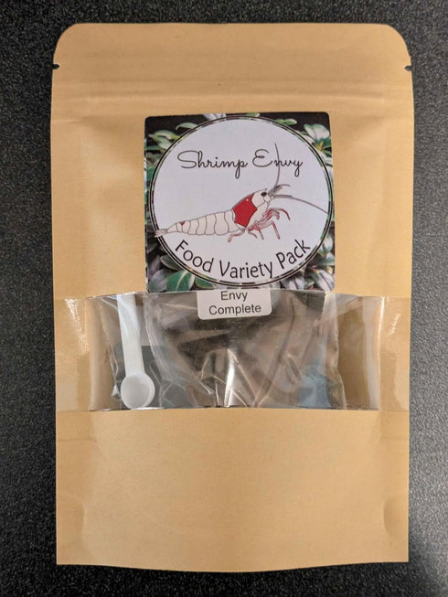 Food Sampler Pack - Sample Shrimp Food for Inverts Red Cherry Crystal