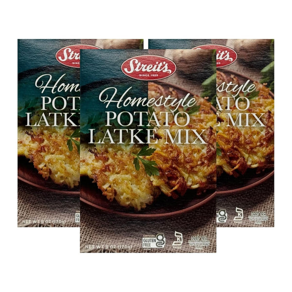 Streit's Homestyle Potato Latke Mix - Kosher Certified, Suitable for Passover, Gluten