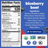 4.22 oz, 6 Count Noka Superfood Fruit Smoothie Pouches, Blueberry Beet, Healthy Snacks with Flax Seed, Plant Protein