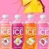 17 oz (Pack 12) Sparkling Ice STARBURST Fruit Punch, Zero Sugar Flavored Sparkling Water, with Vitamins