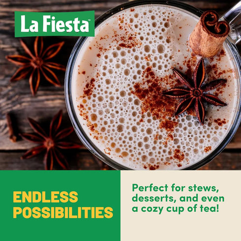0.625 oz 1954 La Fiesta Star Anise, Whole Bag Sweet, Aromatic Spice for Latin Dishes, Desserts, and Teas Trusted Since