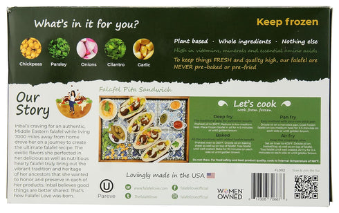 Falafel Love 10.5 , Falafel Balls, Ounce