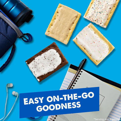 Pack (60 Pop-Tarts Toaster Pastries, Breakfast Foods, Kids Snacks, Variety Pop-Tarts)