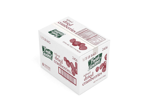 Fresh Gourmet Dried Cranberries | 5 Pound | Bulk Size | Snack