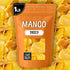 1 lb Packed Oh! Nuts Dried Mango - Dehydrated Mango Slices - Dried Mango Fruit - - in New York Zip-Seal Bag
