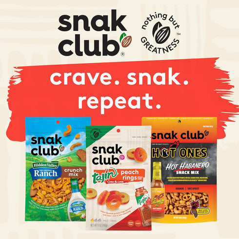 14 Snak Club Mega Trail Mix, Family Size, Ounce