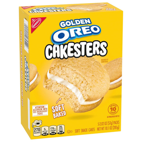 Pack, 3-5 Count Packs (15 Packs, 5 OREO Cakesters Soft Snack Cakes Variety Total Snack Per Flavor)