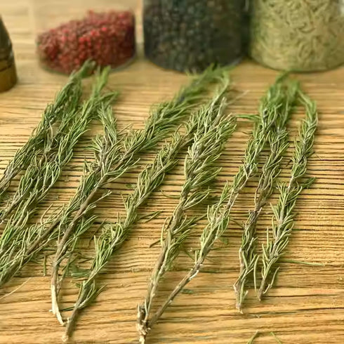 Zunhai Food 1.8oz (50g) 100% Dried Rosemary Sprigs, | Natural Rosemary Herb for Cooking, Tea & Aromatherapy | Culinary
