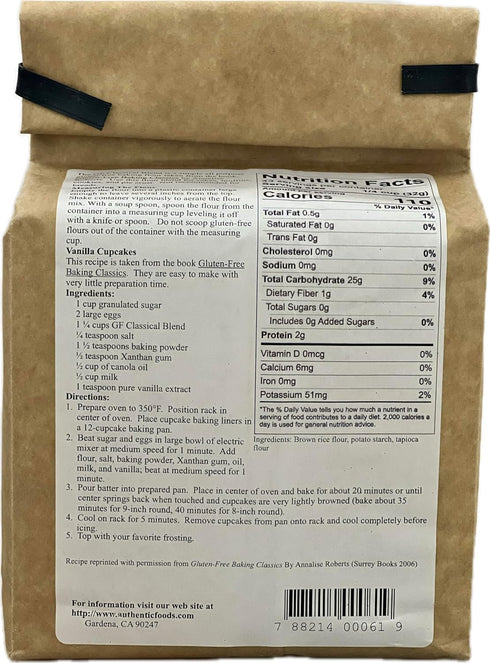 Authentic Foods 3 lbs Gluten Free Classical Blend