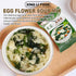 4 0.3 (20 Pack) Egg Flower Soup Mix, Vegetable Mix Soup with Flavors (Laver, Spinach, Mushroom, Tomato), Ounce