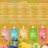 Pack, 10-Packs, VOLO VERO Konjac Jelly Pouch Drinkable Variety Low Calorie, Low Sugar, Keto, Gluten Free, Vegan Fruit