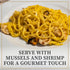 8.8 oz Ori di Langa Tagliolini Egg Pasta with Truffles - Gourmet Egg Noodles with Black Truffles Foraged in Italy, All