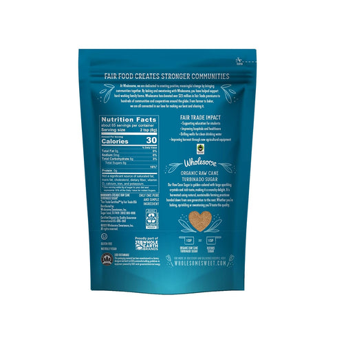 1.5 lb (Pack 2) Wholesome Sweeteners, Granulated Amber Sugar