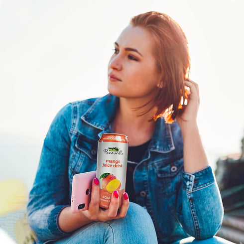 Pocasville 16.5 6 Fruit Juices, Squeezed not form Concentrate, Fluid Ounce Can (Mango, Cans)