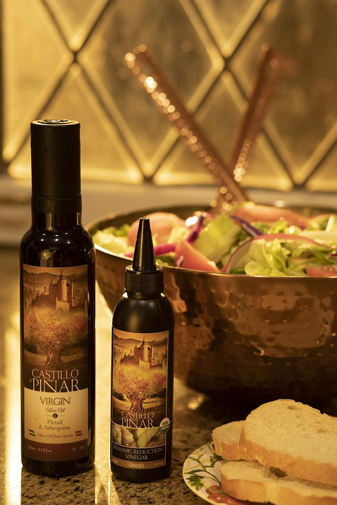 100% (250ml) Castillo de Pinar First Cold Pressed Virgin Olive Oil Picual Non GMO