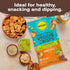 4-Pk 4oz BIENA Tasty Thins Veggie Crisps Made with Avocado Oil - Nacho, Bags Chickpeas & Veggies, Vegan, Gluten Free