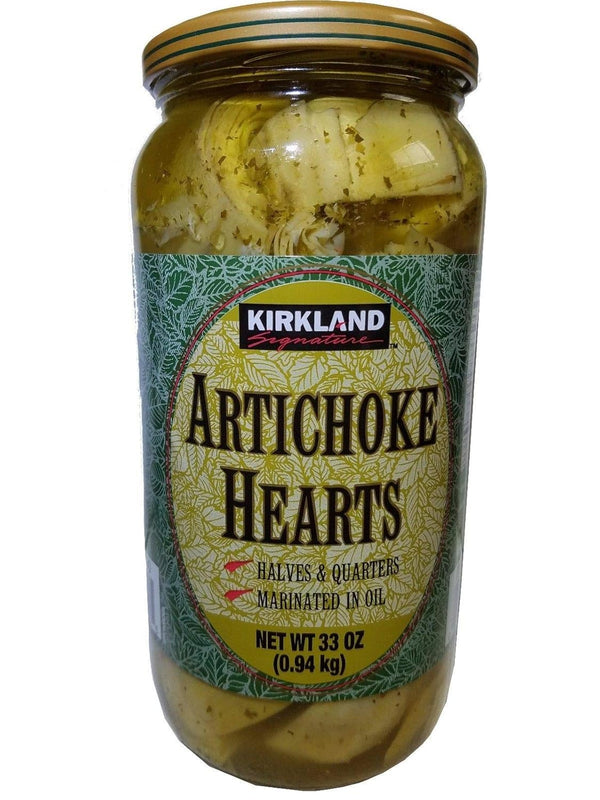 KIRKLAND signature artichoke hearts marinated in oil 33 oz