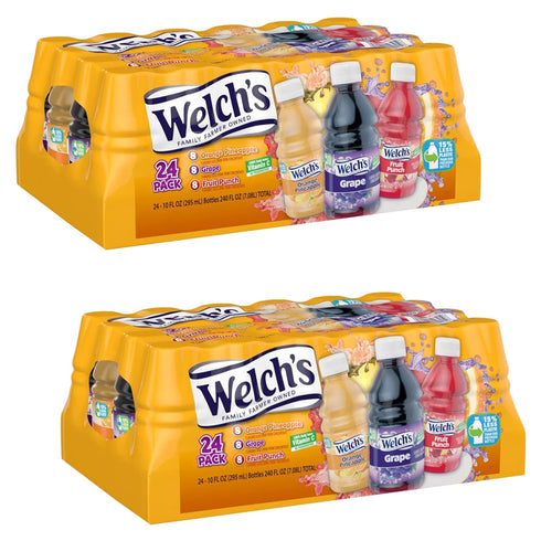 Ready Set Gourmet Welch's Variety Pack - Orange Pineapple, Grape and Fruit Punch - No
