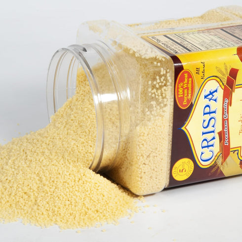 32 oz (2Lb), Crispa Couscous Premium Traditional and Medium Nutritious Grain - Ideal for Healthy Meals, Mediterranean