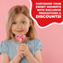 48 Pack, Fusion Select Heart Shaped Lollipops Candy - Sweet Heart Lollipops for Party Bag Fillers, Pinata Stuffers