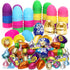 Easter Candy with Fillable Plastic Eggs Bundle - Pack Of 24 Plastic