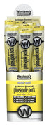 Pack 24 (1.0 Western's Smokehouse Meat Sticks Barbeque & Pineapple Pork Jerky Sticks of Meat Sticks Individually