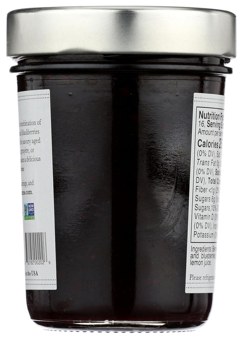 8.75 Bonnie's Jams Black and Blue, Ounce