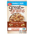 Great Grains Crunchy Pecans Breakfast Cereal for Adults, Crispy Flakes and Granola Clusters, Non-GMO,