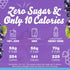 120 Pack, 4 30 Packets Crystal Light Grape Naturally Flavored Powdered Drink Mix with Caffeine, ct Boxes of On-the-Go