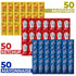 Packs (150 Pack) 50 Grab-n-Go Condiment - Single Serve Pouches of Ketchup, Mustard, & Mayo - Dispenser Box, Great