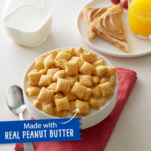 11 oz (Pack 1) Barbara's Puffins Peanut Butter Cereal, Vegan, Kosher, Non-GMO Project Verified, Box