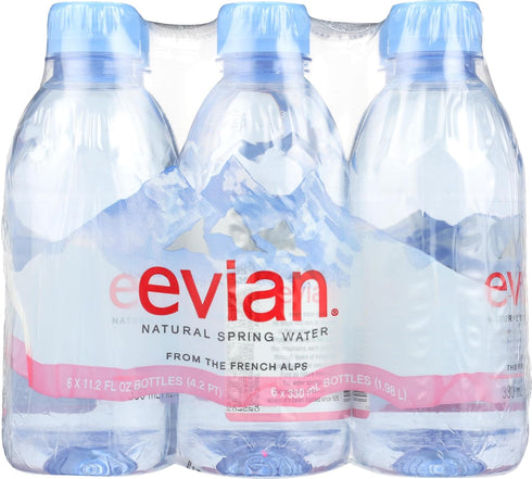 evian , Water, 6 ct, 11.2 oz each