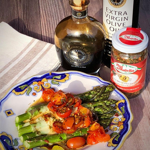 Fior di Maiella Bruschetta Salt - Blend of Aromatic Italian Seasoning Herbs & Spices, 60 g (Spicy)