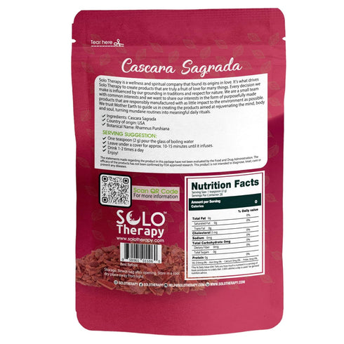 Cascara Sagrada Bark Tea - 56 grams - Rhamnus Purshiana - Resealable Bag - 56 grams - Premium Quality (Cascara Sagrada Bark)