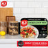 (1 Pack) KJ Poultry Kosher Ready Meals - Chicken Chow Mein, MRE Meat Meals Ready to Eat, Gluten Free, Halal, Prepared