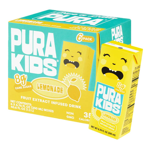 PURA Kids Box | Lemonade Fruit extract infused Drink for kids |