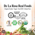 32 Oz (Pack 1) De La Rosa Organic Distilled White Vinegar, Raw & Unfiltered, Kosher for Passover, Vegan & Gluten Free