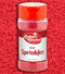 Bakers Choice Red Sprinkles for Baking, Jimmies Sprinkles for Ice Cream Toppings, Dairy Free, Kosher 2.8 oz