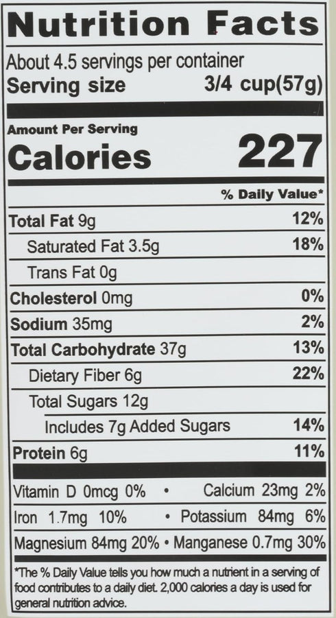 Living Intentions 9 (1 Pack) Organic Superfood Cereal Cacao Crunch NonGMO Gluten Free Vegan Kosher Ounce Unit