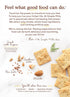 Pack 6 Simple Mills Rosemary & Sea Salt Almond Flour Crackers Family Size