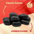 2-Pound Pack Black Licorice Jelly Beans | | Licorice Candy | Black Jelly Beans for Holiday Buffets, Gifting