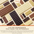 1878 3.88oz Venchi - Cremino Chocolate Bar with Almond Gianduja and Hazelnuts, - Gluten Free